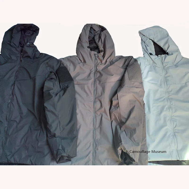Chaqueta outdoor en algodón resistente al viento con capucha invierno