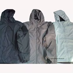 Chaqueta outdoor en algodón resistente al viento con capucha invierno