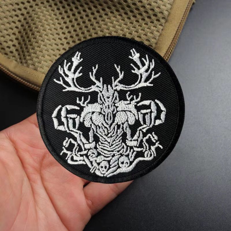 Parche militar bordado dragón – Compatible MOLLE - imagen 4