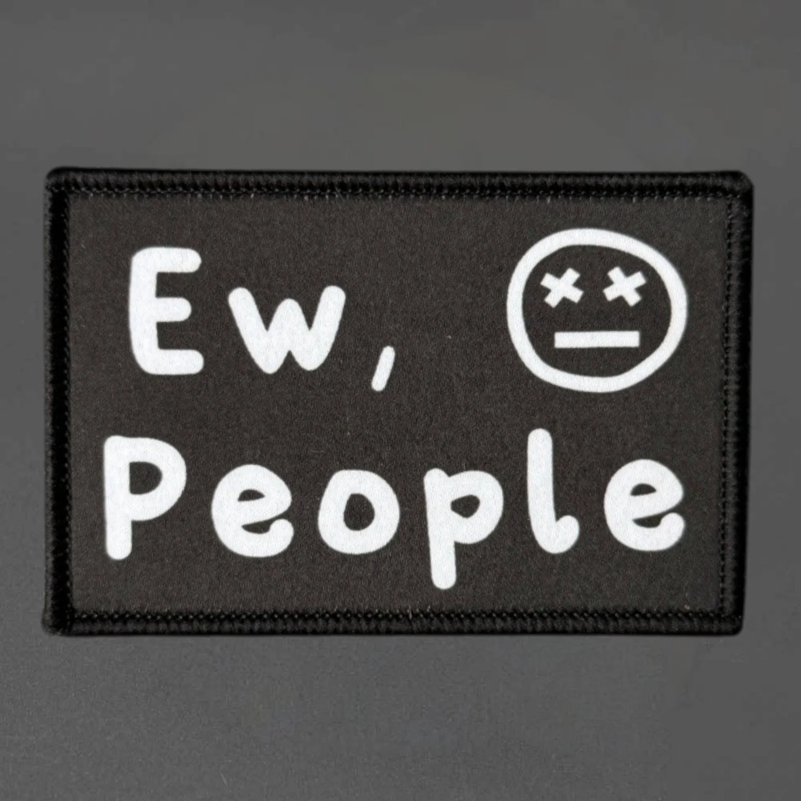 Parches tácticos de moral con estampado de personas para velcro MOLLE - imagen 5