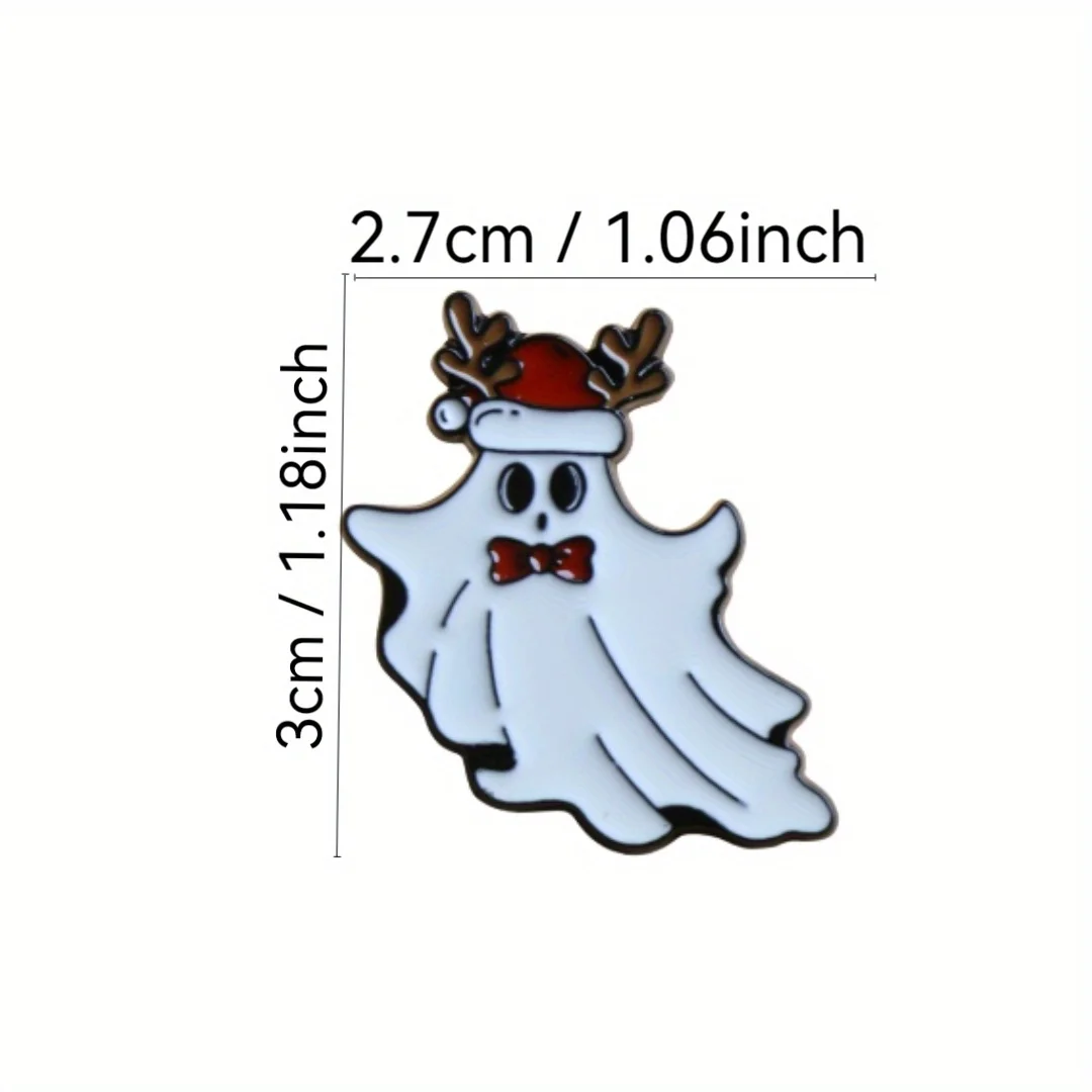 Broche metálico de mochila Halloween – insignia regalo amigos - imagen 4