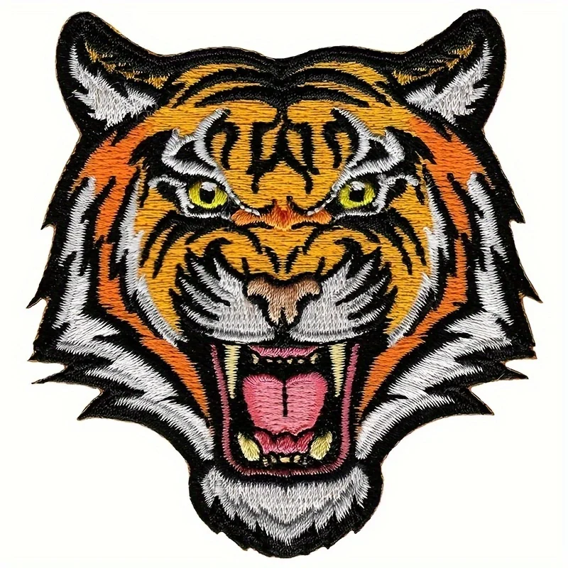 Parche Velcro táctico Tigre bordado para mochilas MOLLE - imagen 3