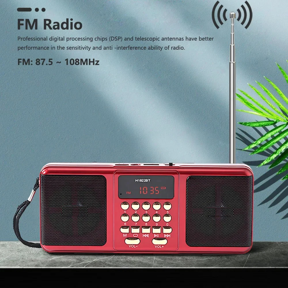 Reproducción con tarjeta TF y control sencillo