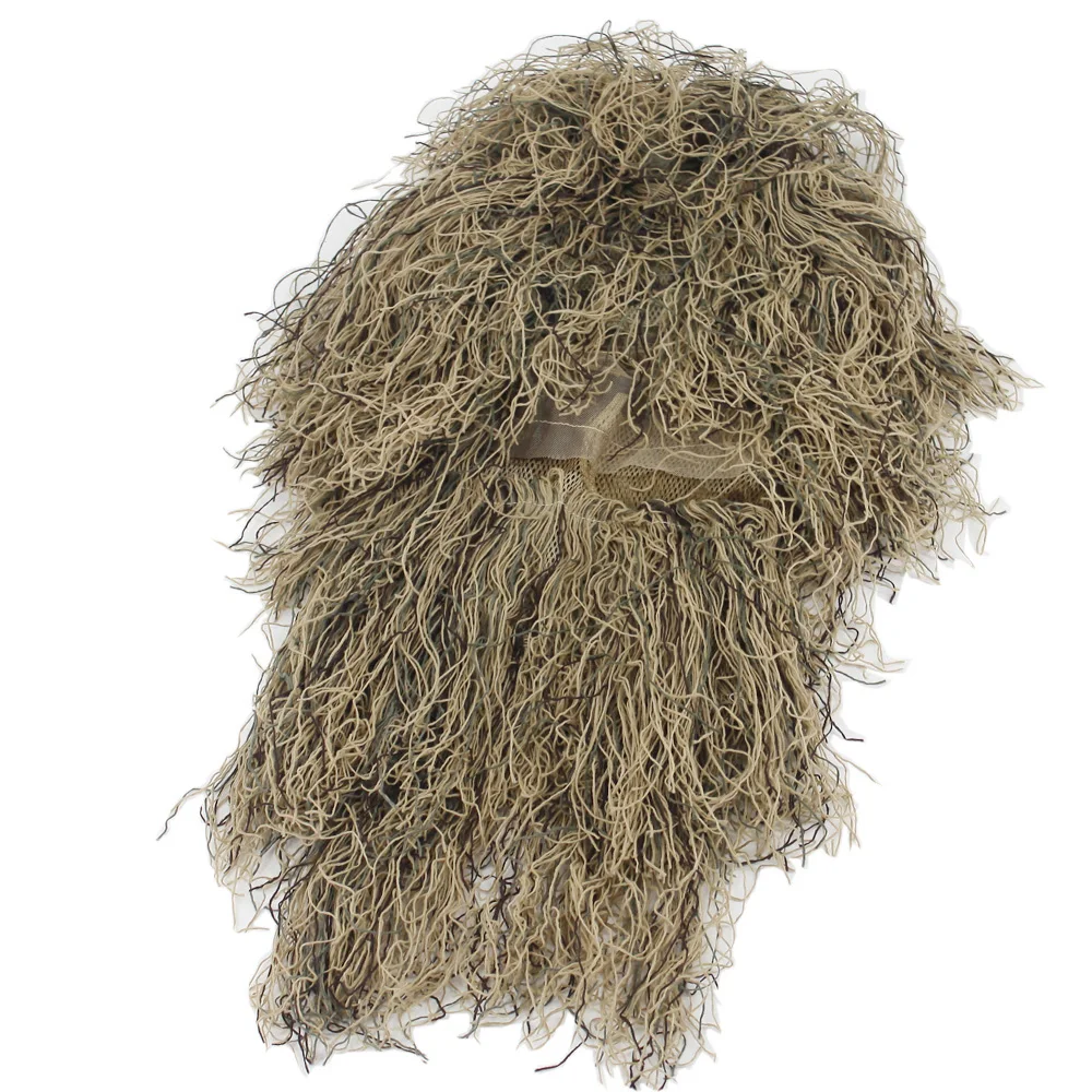 Traje Ghillie Airsoft Capucha – Camuflaje Francotirador Táctico - imagen 2