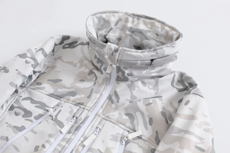 MCAP Chaqueta táctica camuflaje repelente agua cortavientos bolsillos - imagen 2