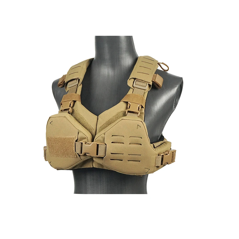 DMGear Chaleco táctico mujer con placas MOLLE ligero para exteriores - imagen 2