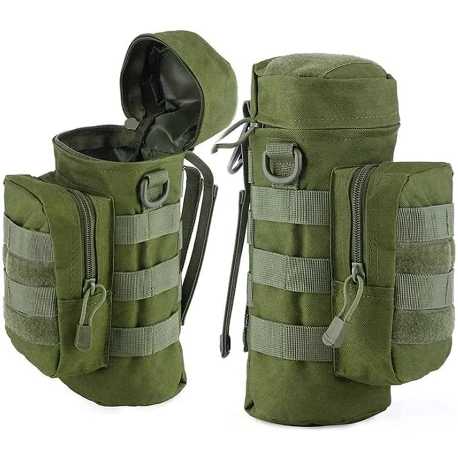 Bolsa hidratación táctica MOLLE portabotellas – Correa regulable - imagen 5