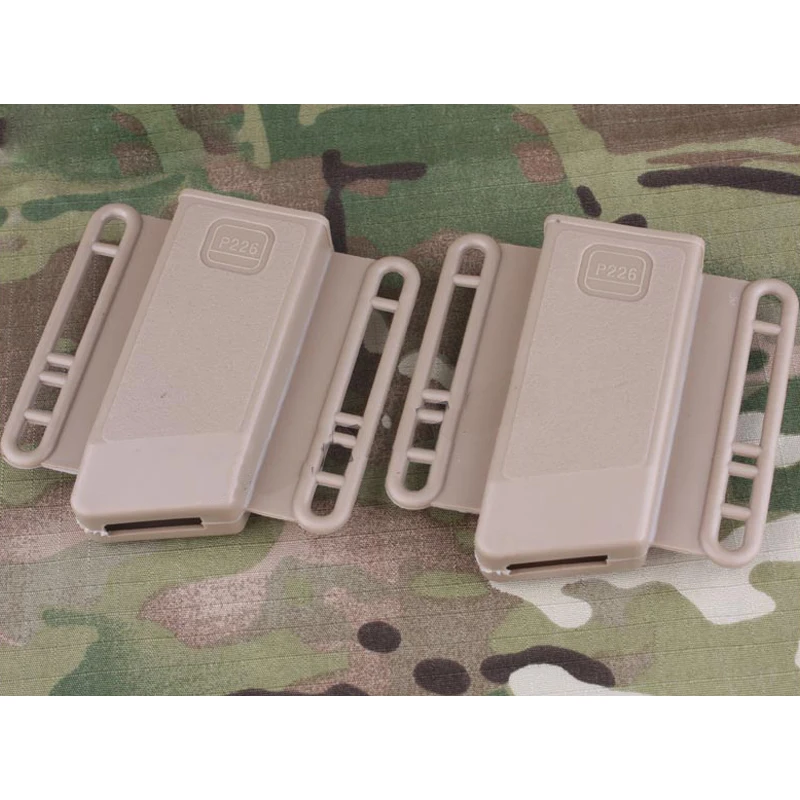 Funda táctica MOLLE para cargadores de pistola – Nylon resistente
