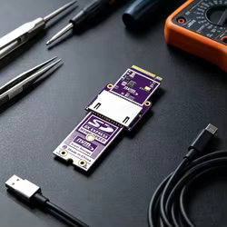 Adaptador interno M.2 PCIe para escritorio – Ranura tarjeta completa 79,6 mm