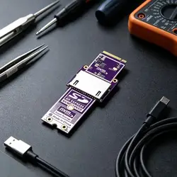 Adaptador interno M.2 PCIe para escritorio – Ranura tarjeta completa 79,6 mm