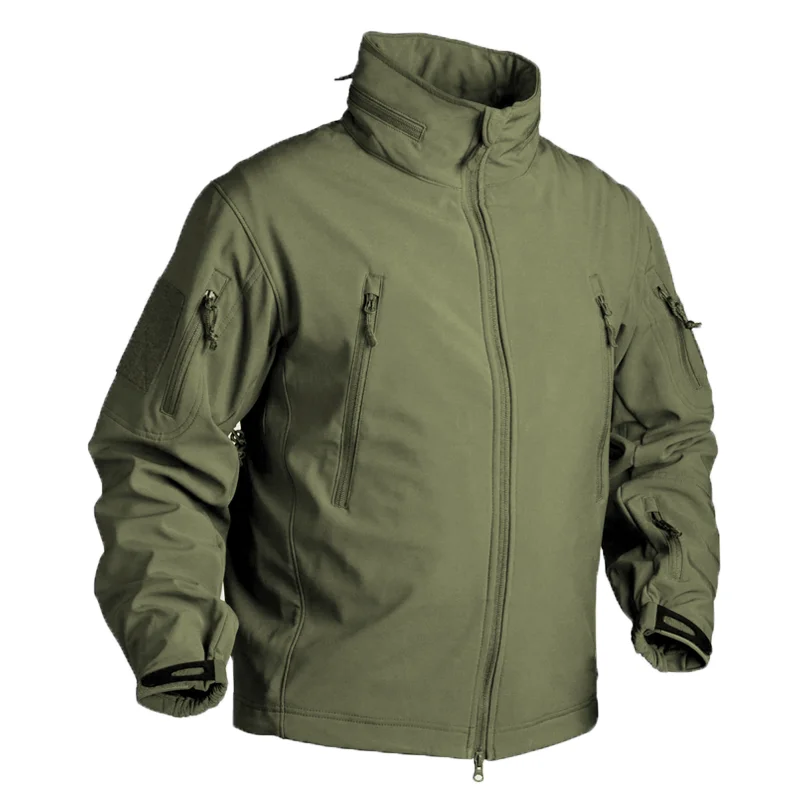 Chaqueta táctica impermeable hombre Multicam de forro polar cortavientos - imagen 4