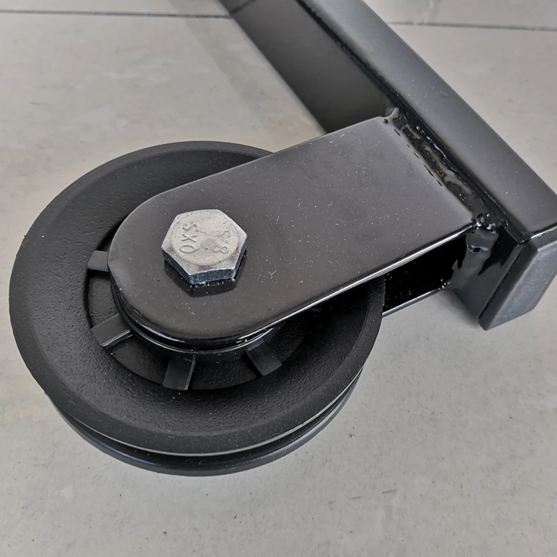 Polea de cable para tracciones DIY – para tubo metálico redondo - imagen 4
