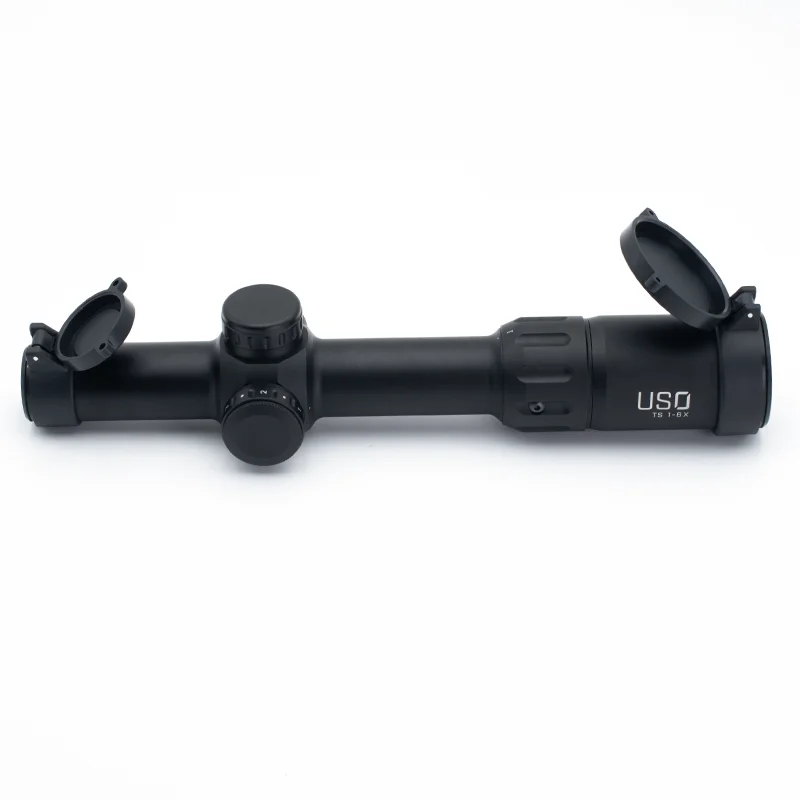 USO Optics TS-6X mira telescópica FFP retícula roja y tubo 30 mm - imagen 5