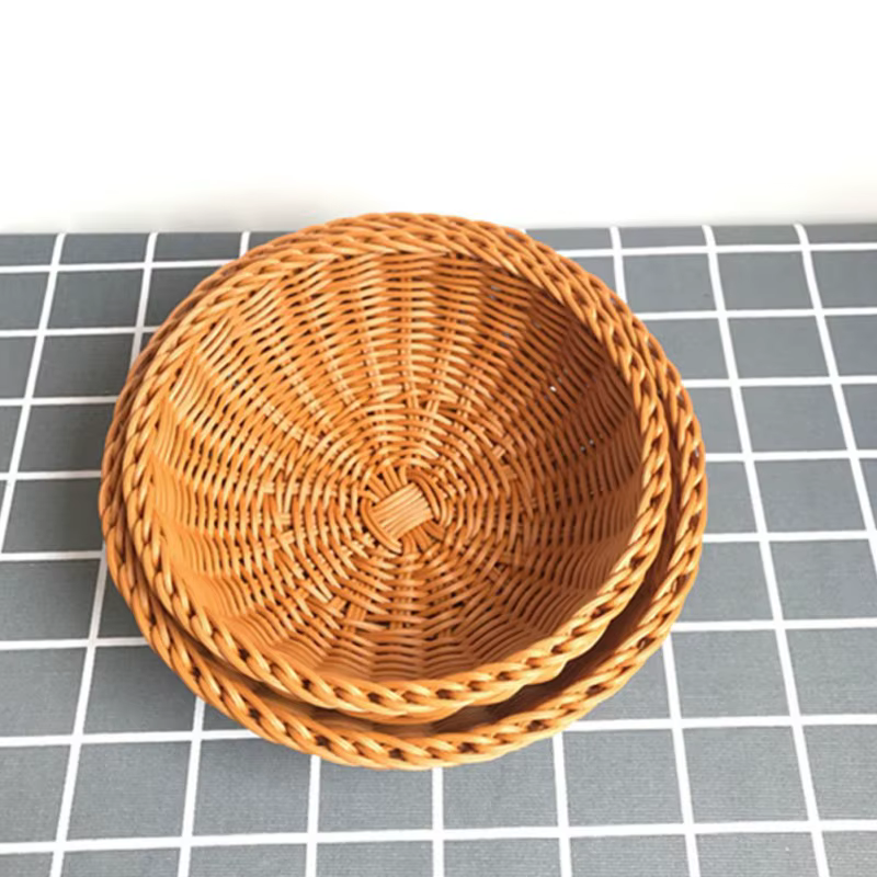 Cesta de almacenamiento decorativa para mesa