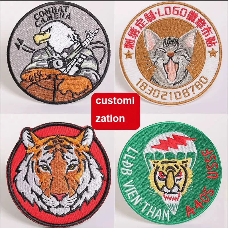 Parche bordado termoadhesivo personalizado para ropa y chaquetas - imagen 3