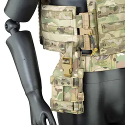 Bolsa táctica TCmaoyi MOLLE con soporte para pierna y acceso rápido