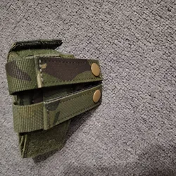 MEW cinturón táctico con sujeción MOLLE negra para accesorios