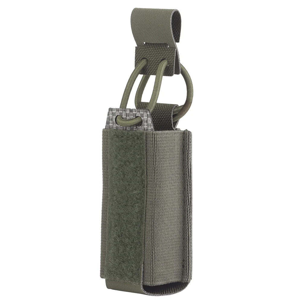 Bolsa táctica MOLLE para cargador con porta linterna - imagen 3