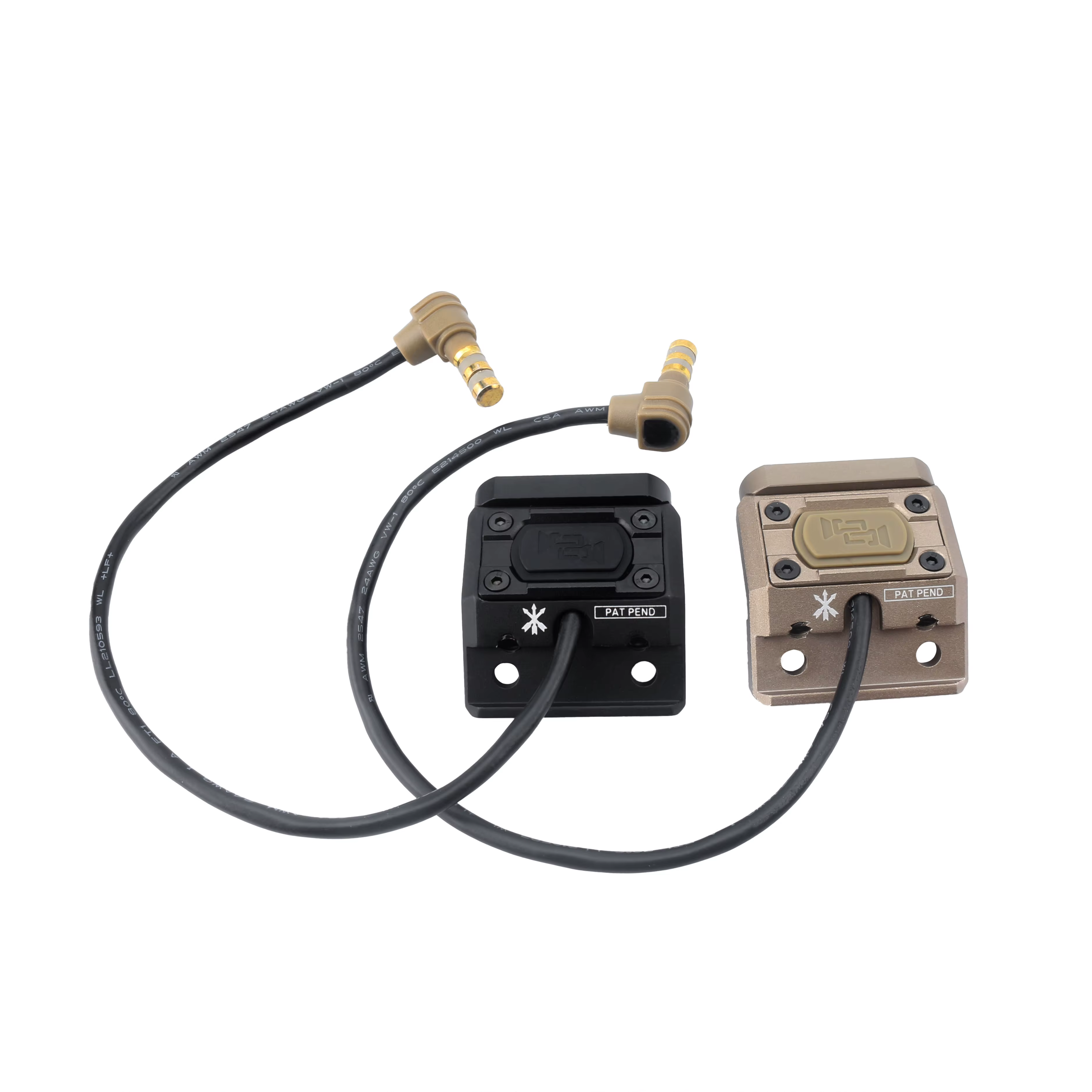 NGAL LA23 interruptor remoto táctico cola de ratón metálico dual - imagen 2