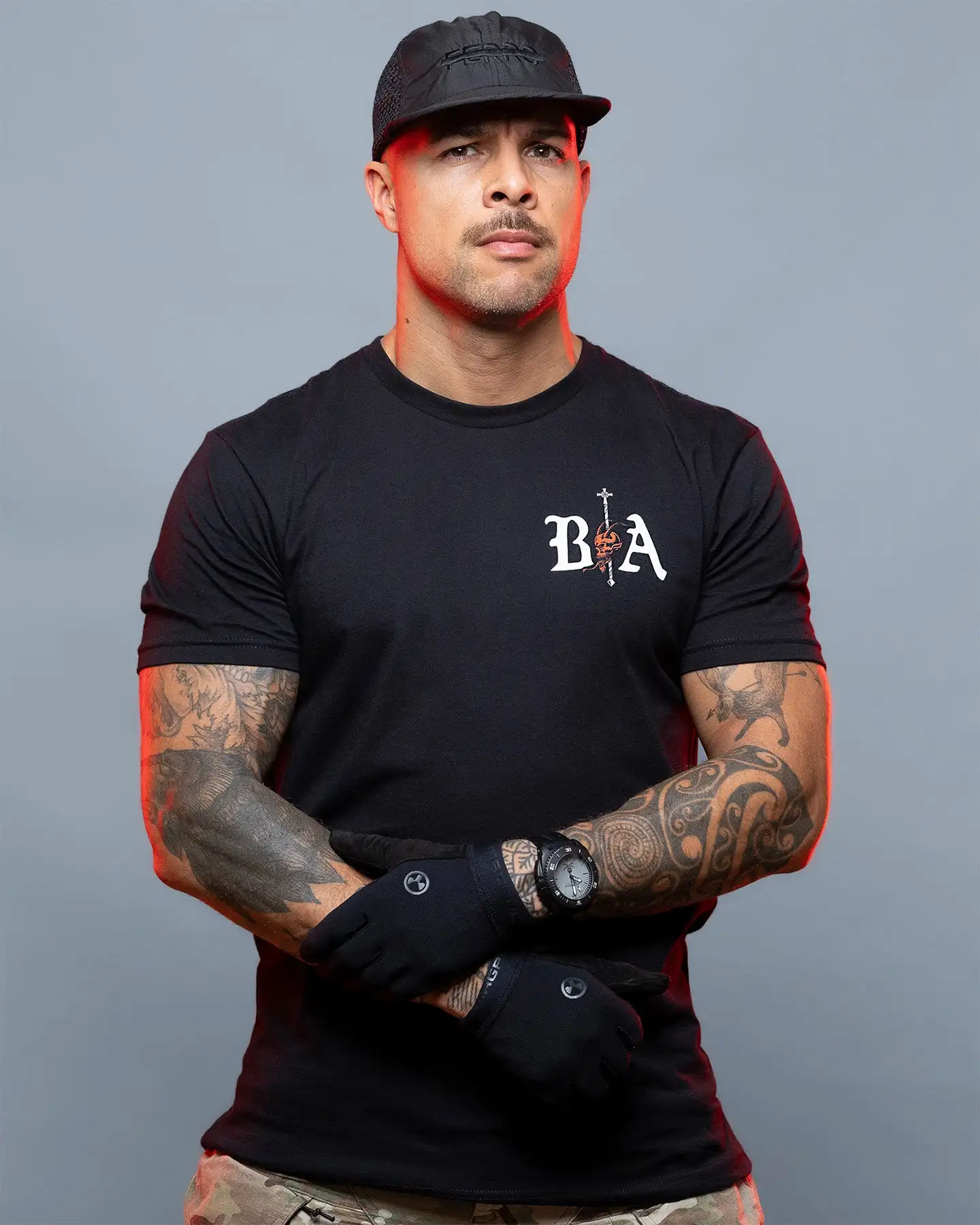 Camiseta deportiva Kill Your Demons de algodón suave para gimnasio - imagen 2