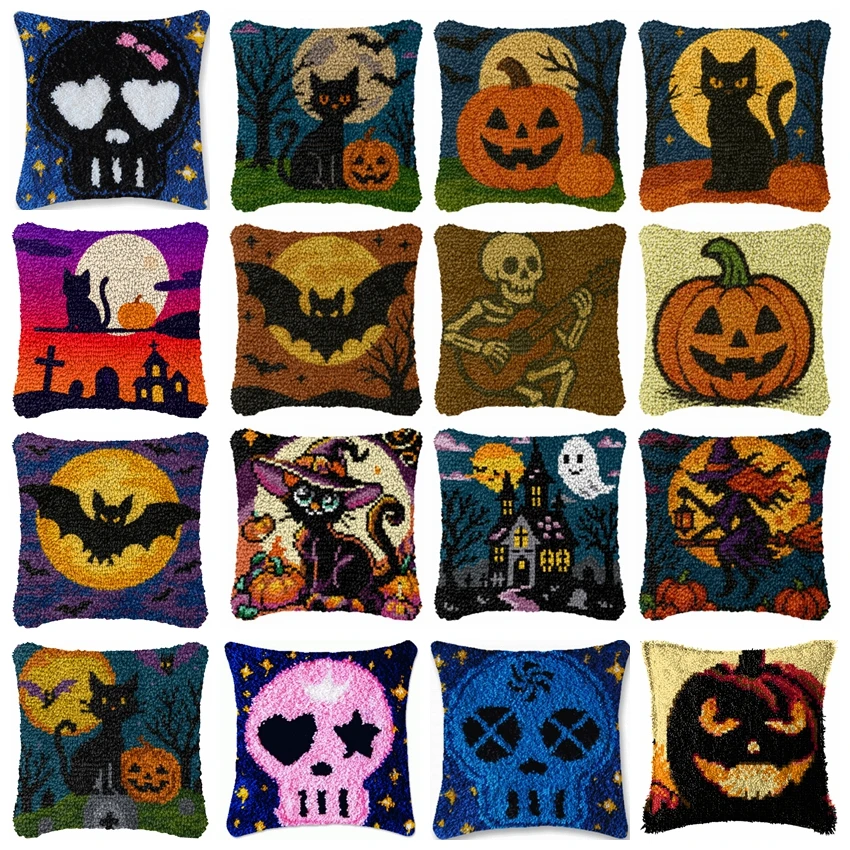 Kit parches bordados Halloween Hook Loop personalización táctica MOLLE - imagen 5