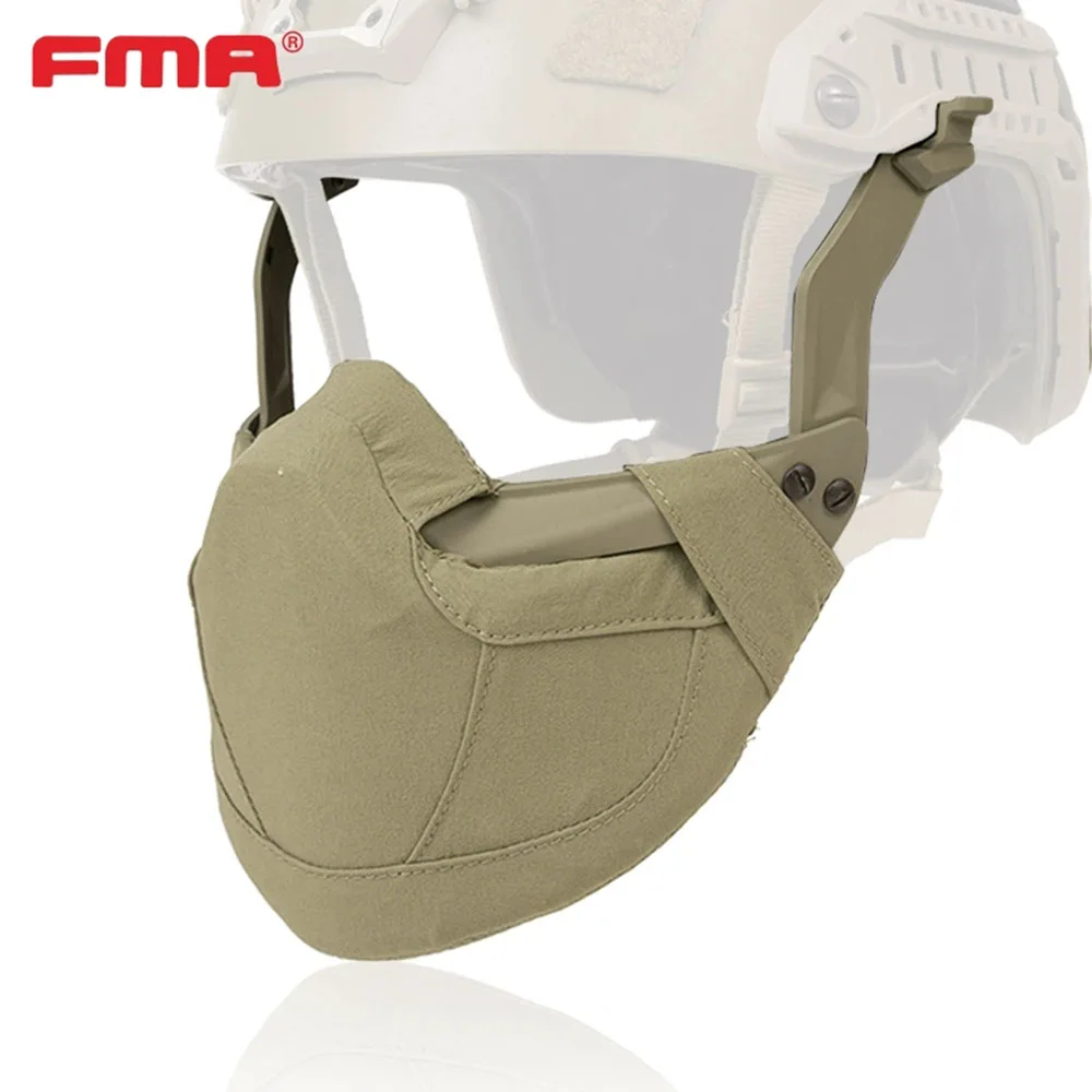 TB-FMA Casco táctico outdoor con visera y máscara ligera de riel - imagen 3