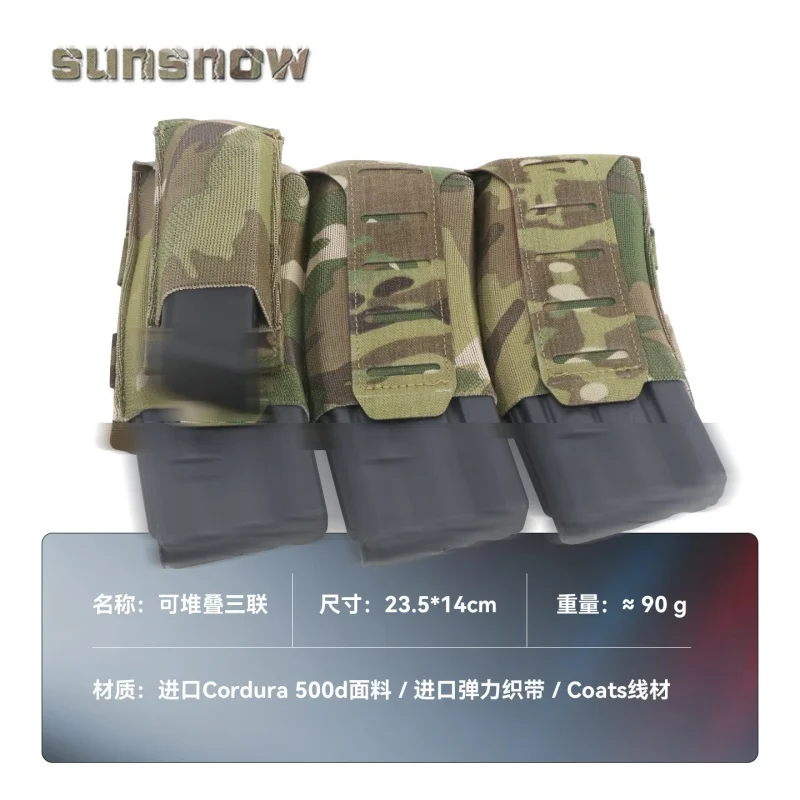 Panel Molle apilable para M4 Ten Speed 556 con arnés elástico - imagen 4
