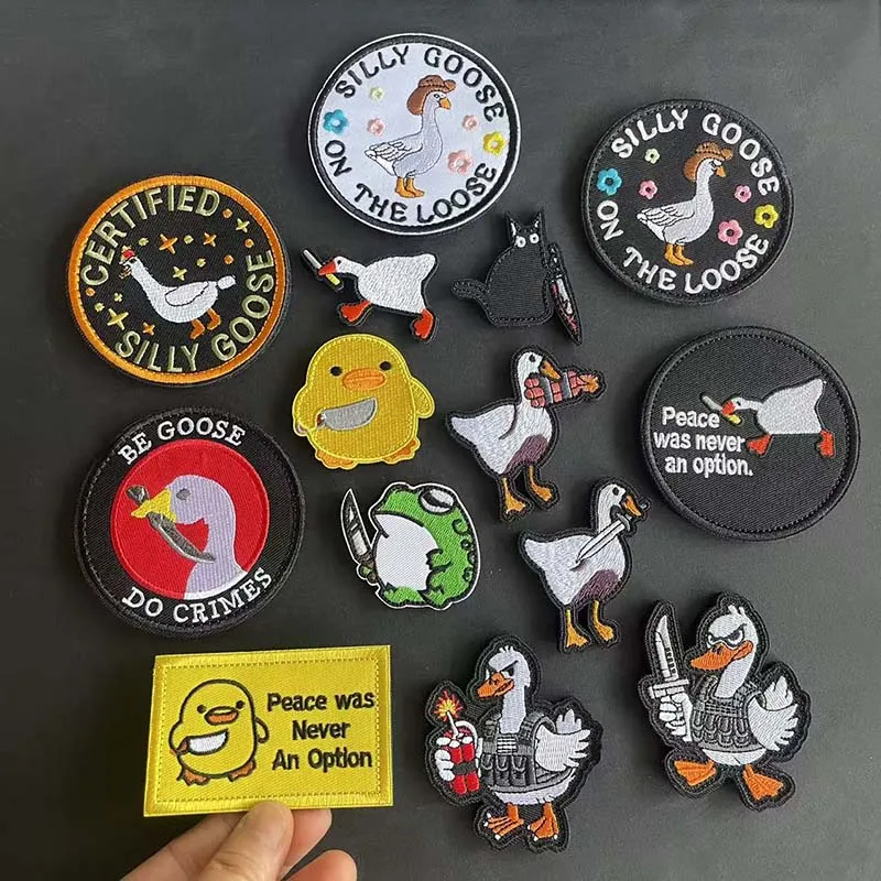 Parche táctico bordado con velcro – Animales para uniforme militar - imagen 2