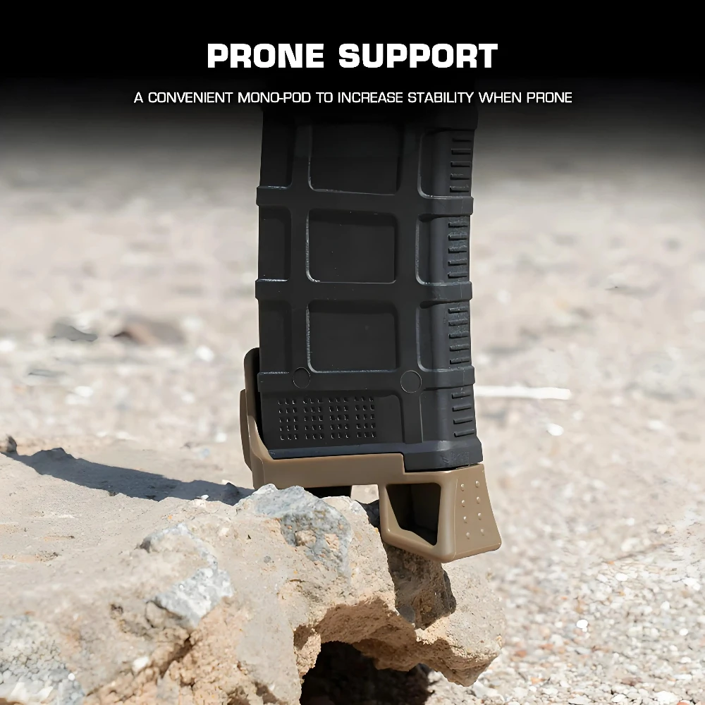 PMAG adaptador de cargador extracción rápida con monopié Airsoft - imagen 4