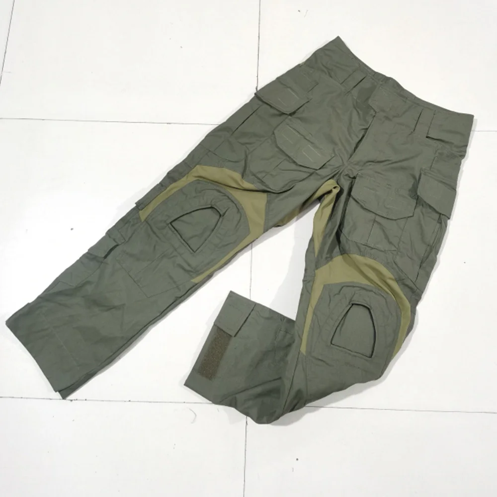 Pantalones tácticos RG GEN3 de algodón y poliéster verde - imagen 3