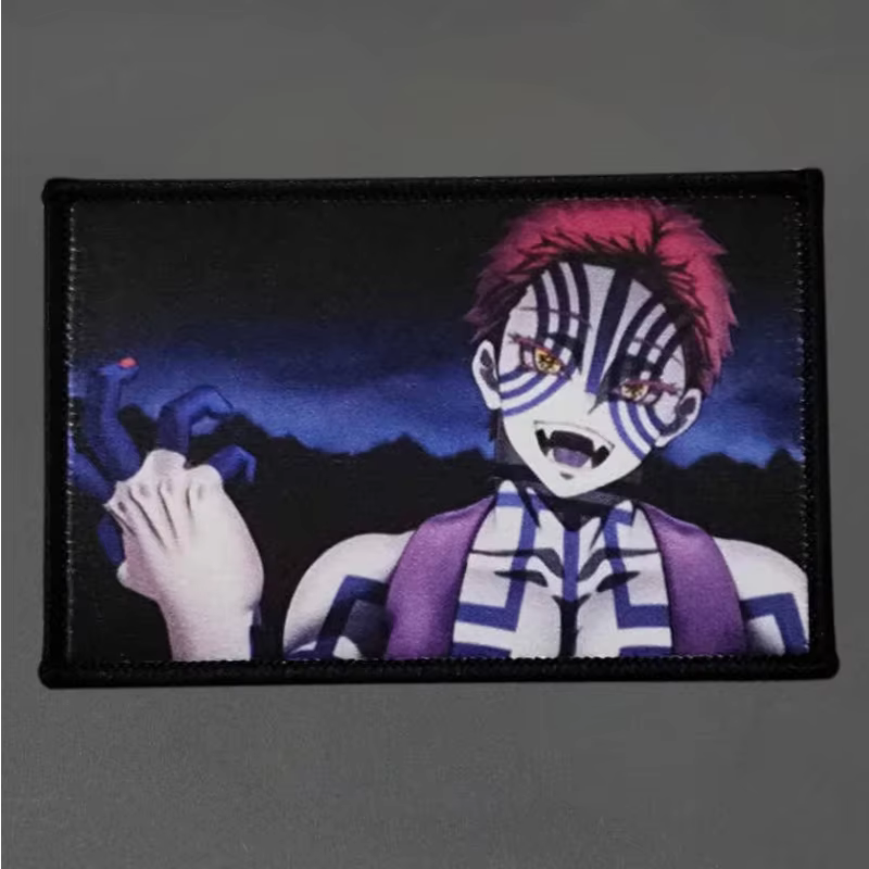 Parche táctico anime moral con velcro gancho y bucle para brazalete - imagen 3