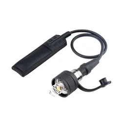 WADSN linterna táctica Airsoft con interruptor de presión doble, metal