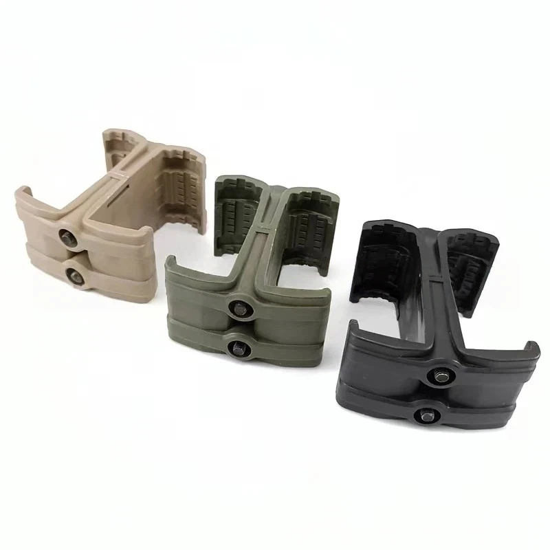 Acoplador doble de nailon táctico para juegos al aire libre