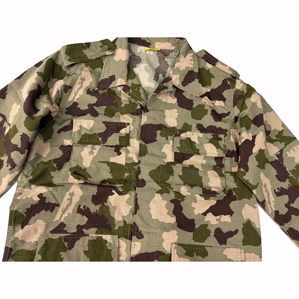 Uniforme BDU de algodón con camuflaje de hoja de arce resistente - imagen 5