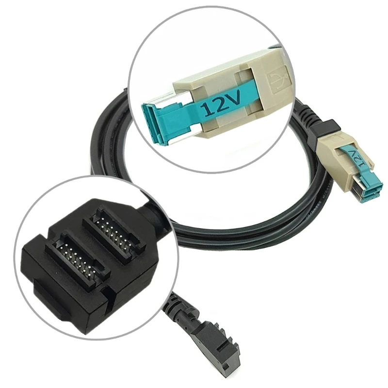Cable escáner IDC doble para Verifone VX820, conexión fiable estable - imagen 2