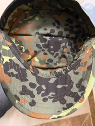 Gorra táctica alemana M43 octogonal camuflaje ripstop montaña