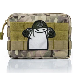 Parche moral militar Fork Meme – Bordado táctico Velcro