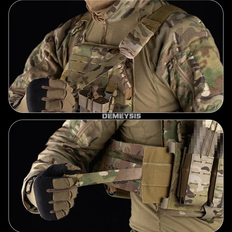 Chaleco táctico MOLLE modular – Paintball y tiro outdoor