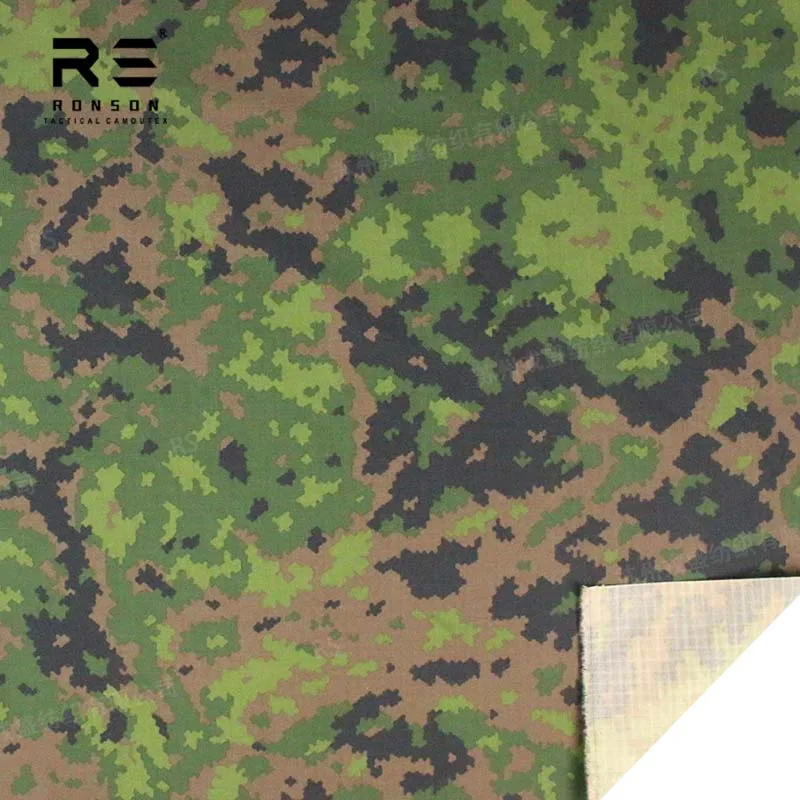 Tela ripstop NYCO camuflaje finlandés para uniformes tácticos - imagen 2