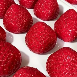 Juguete sensorial fresa de peluche, fruta para niños y fiestas