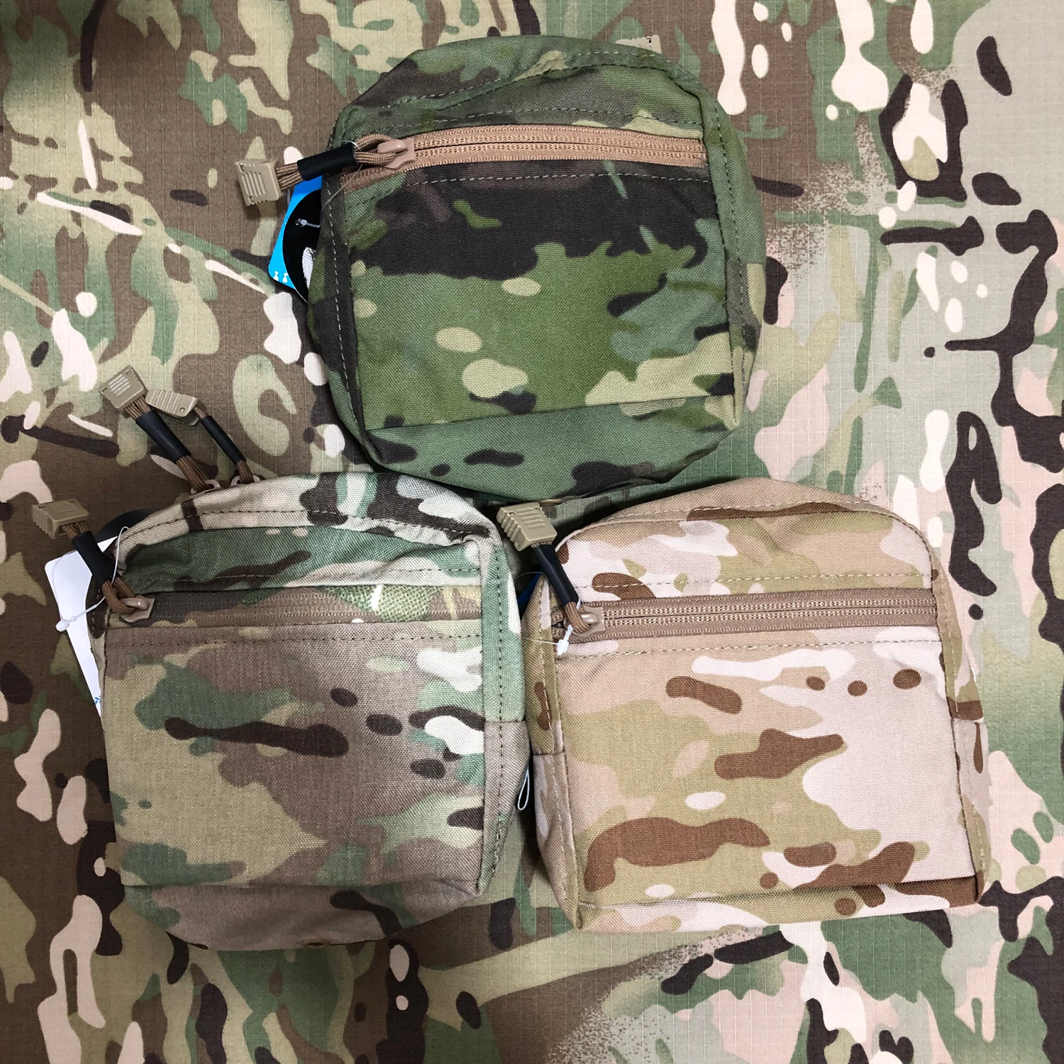 Bolsa táctica MOLLE Multicam GP de cintura cuadrada para airsoft EDC - imagen 5