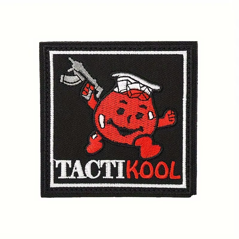 Tactikool Kool-Aid Man - Parche militar divertido para mochila MOLLE - imagen 2