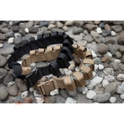 Cinturón táctico MOLLE ajustable para granadas estilo americano