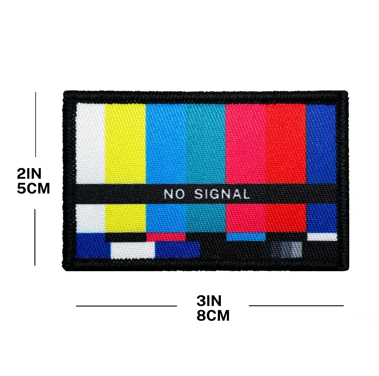 Parche táctico redondo velcro MOLLE sin señal