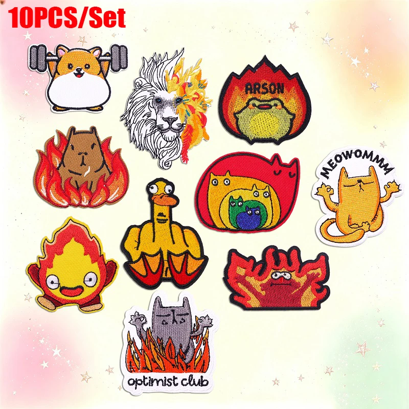 Parches termoadhesivos animales de dibujos para coser o planchar - imagen 3