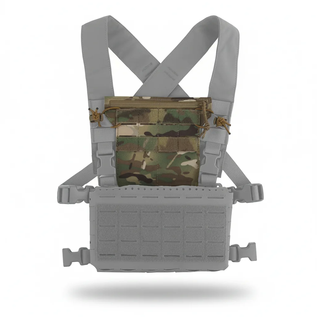 Panel MOLLE Posedon Defense con bolsillo para chaleco portaplacas - imagen 5
