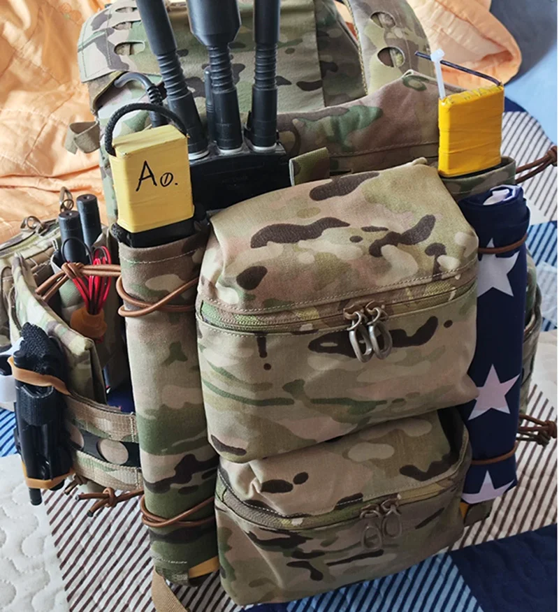 Mochila Táctica C4 Doble Placa para Caza y Outdoor - imagen 4