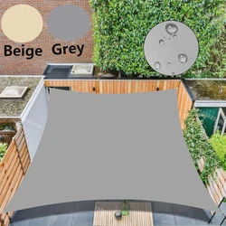 Toldo impermeable poliéster rectangular para jardín y acampada