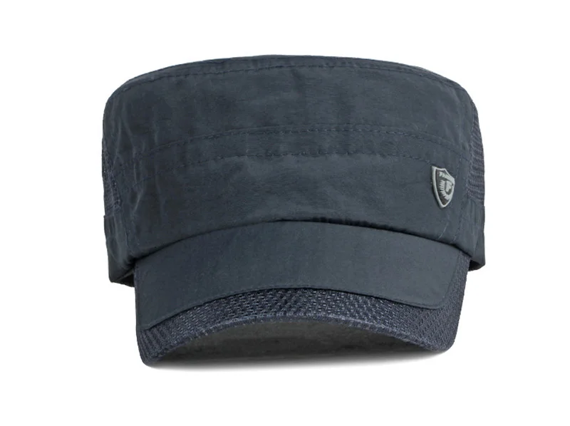 Vista de la gorra en ambiente veraniego