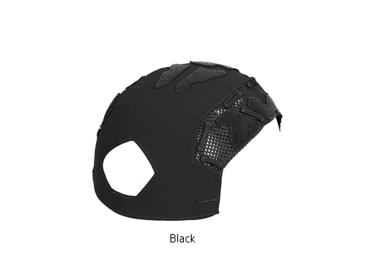 Funda aplicada al casco
